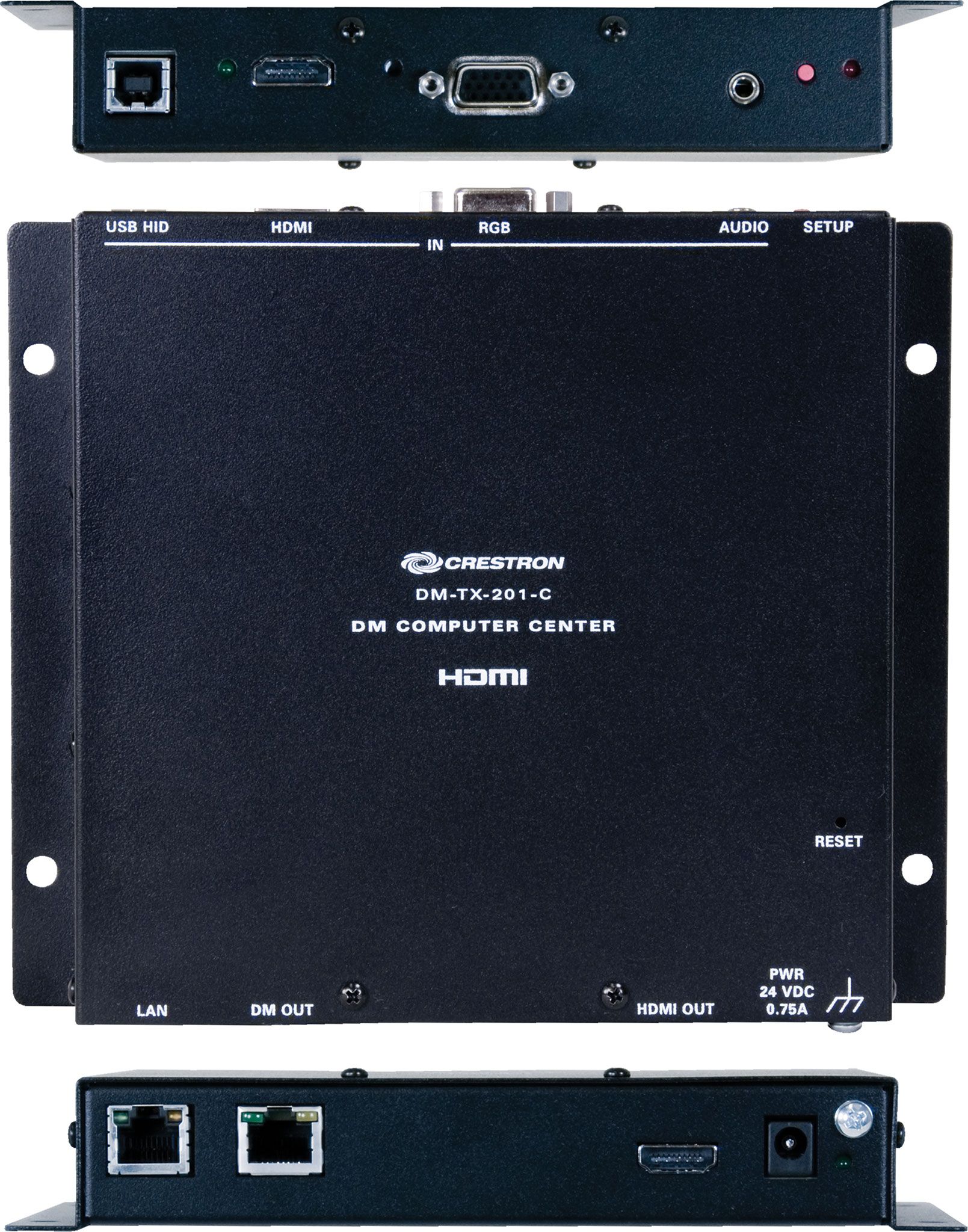 Transmitter 201 w/ AC adapter CRESTRON DM-TX-201-C DigitalMedia 8G