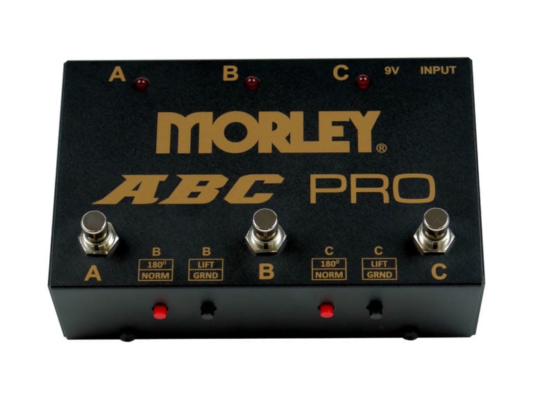 Morley ABC-PRO Three Input Selector Combiner, With Ground Lift, Polarity Switch and True Bypass for sale