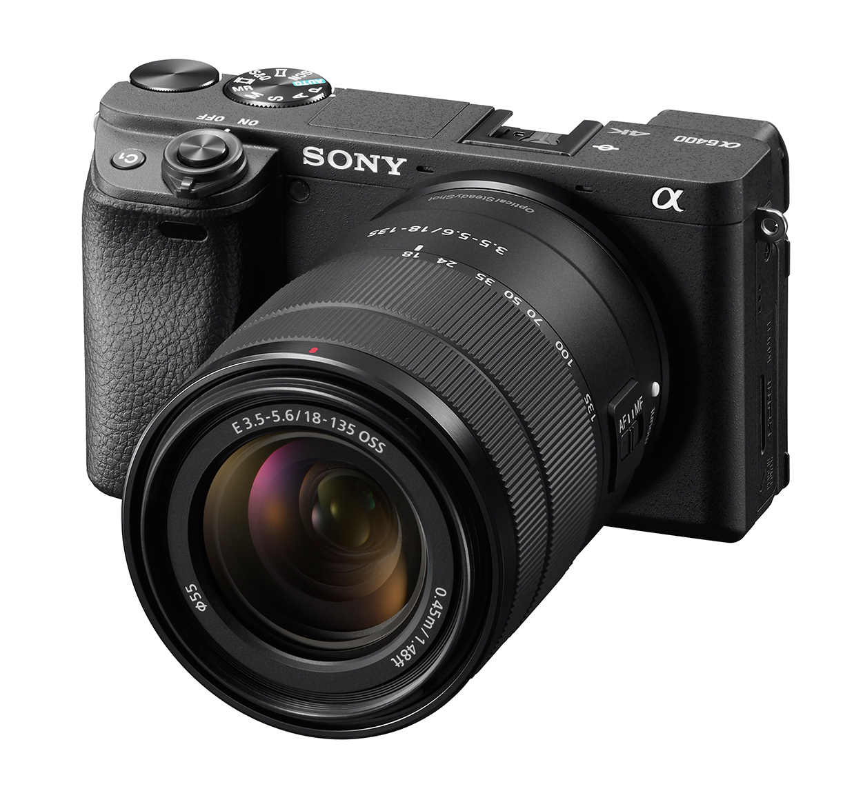 Sony Alpha a6400 Mirrorless 4K Video Camera with E 18-135mm f/3.5