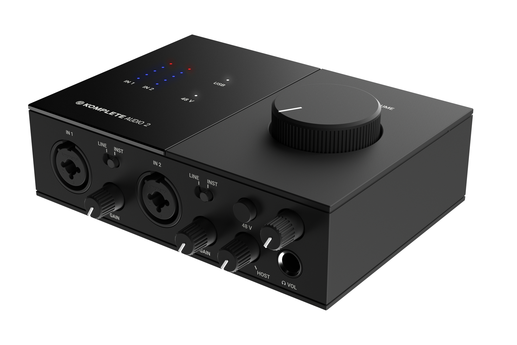 Antologi det sidste Woods Native Instruments Komplete Audio 2 192 KHz 24 Bit USB Recording Interface  With 2 Combo Inputs And 2 Quarter Inch Outputs | Full Compass Systems