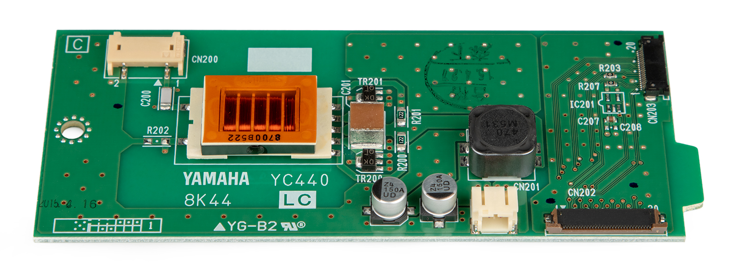 Yamaha WU495100 LC PCB for MOTIF 6, 7, 8 | Full Compass Systems Yamaha WU495100 LC PCB for MOTIF 6, 7, 8 | Full Compass Systems