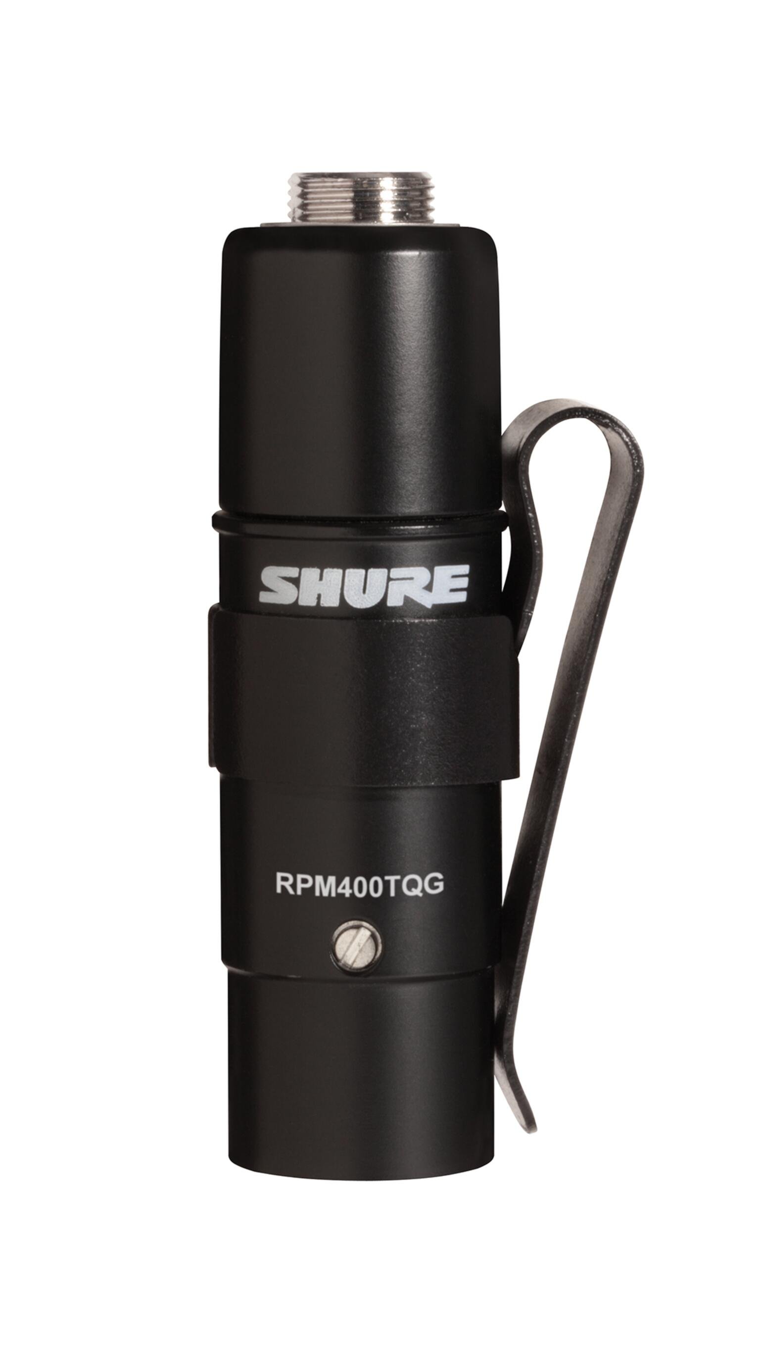 Photos - Cable (video, audio, USB) Shure RPM400 Wired XLR Preamplifier with Beltclip - TQG to XLR 