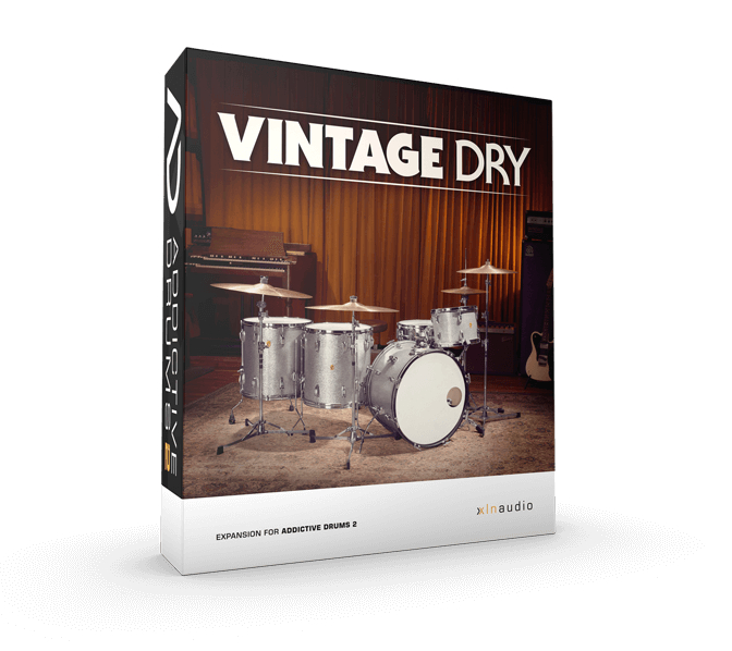 XLN Audio AD2 VINTAGE DRY Authentic 1970s Studio Drums download