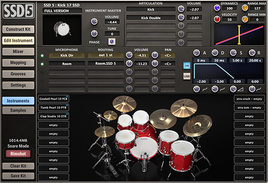 Steven Drums Steven Slate Drums 5 SSD5 Drum Kits | Compass Systems
