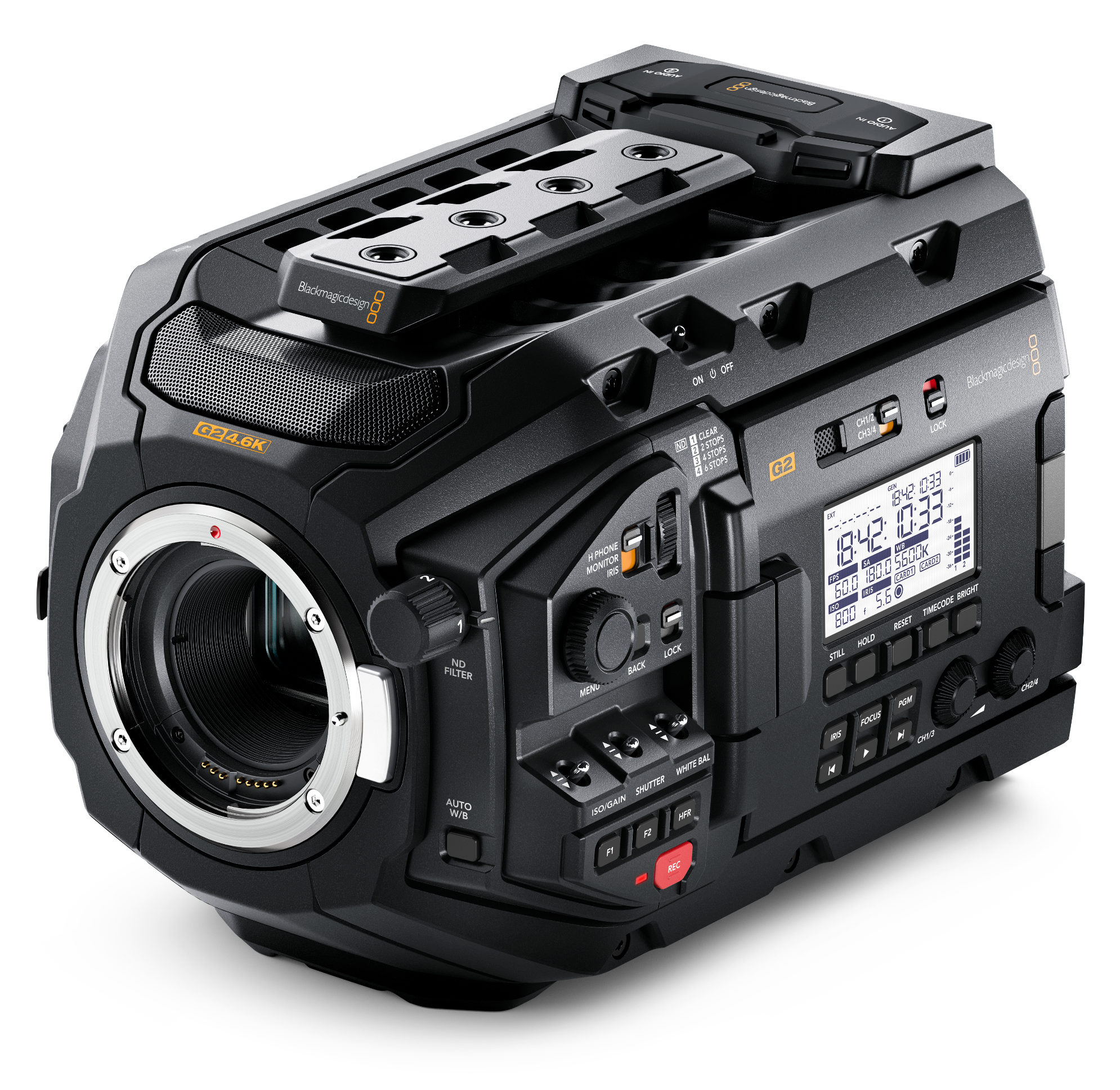 Blackmagic Design CINEURSAMUPRO46KG2 Digital Cinema Camera Blackmagic Design CINEURSAMUPRO46KG2 Digital Cinema Camera