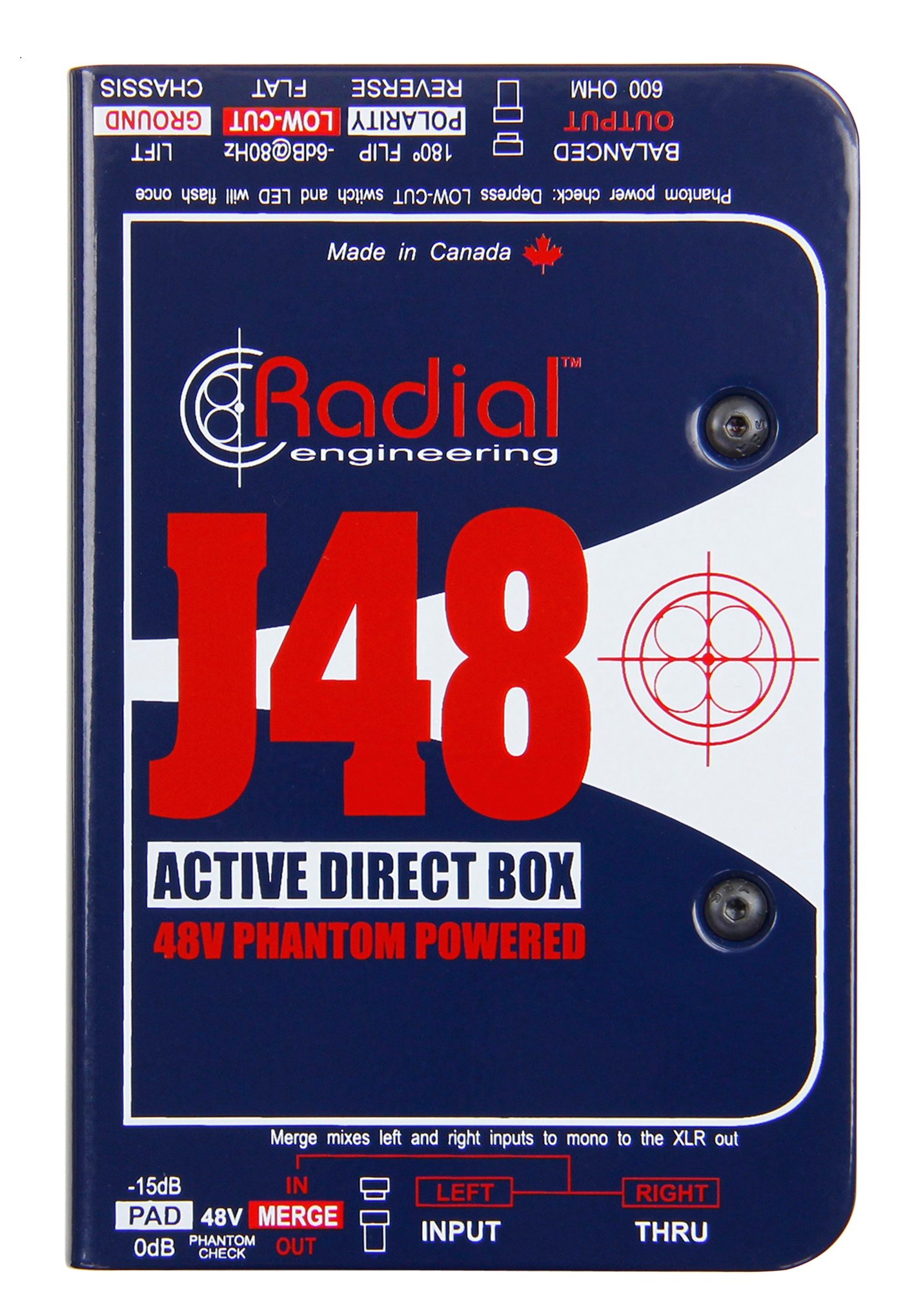 Radial Engineering J48 Active Direct Box | Full Compass Systems