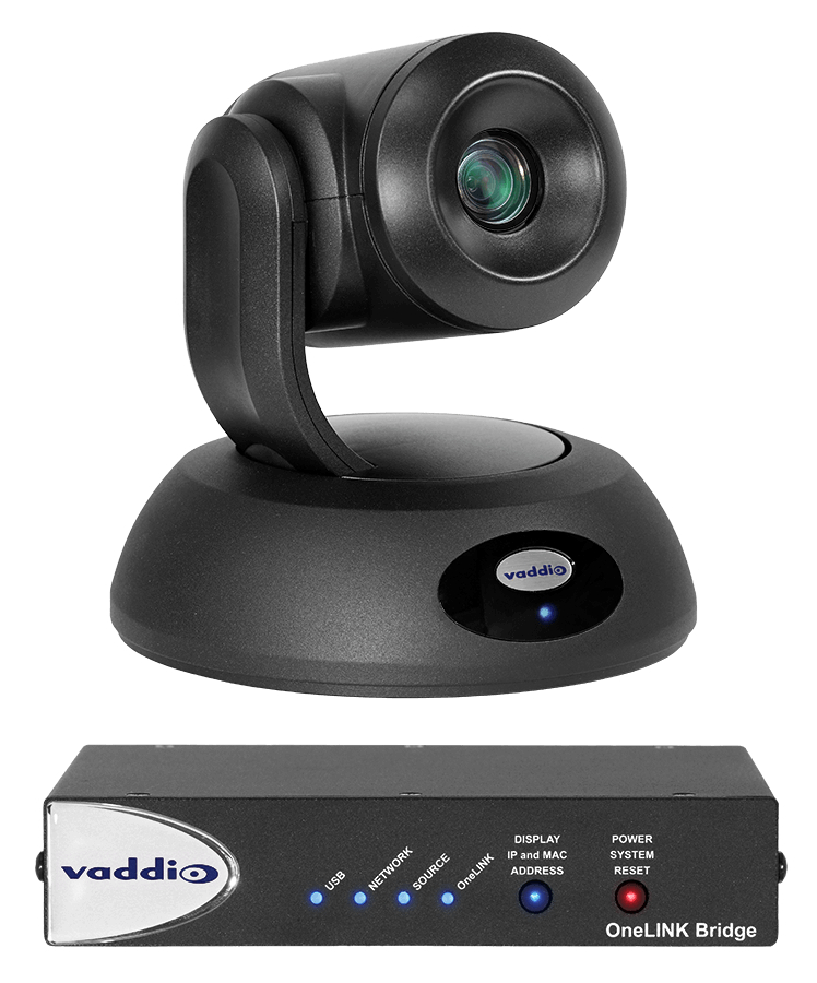 Photos - Webcam Vaddio RoboSHOT 12E HDBT OneLINK Bridge PTZ Camera System - WHITE 999-9960 