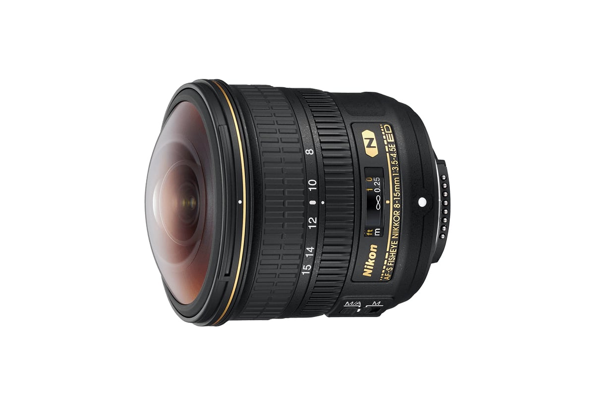Nikon 066 Nkn Af S Fisheye Nikkor 8 15mm F 3 5 4 5e Ed Lens Full Compass Systems