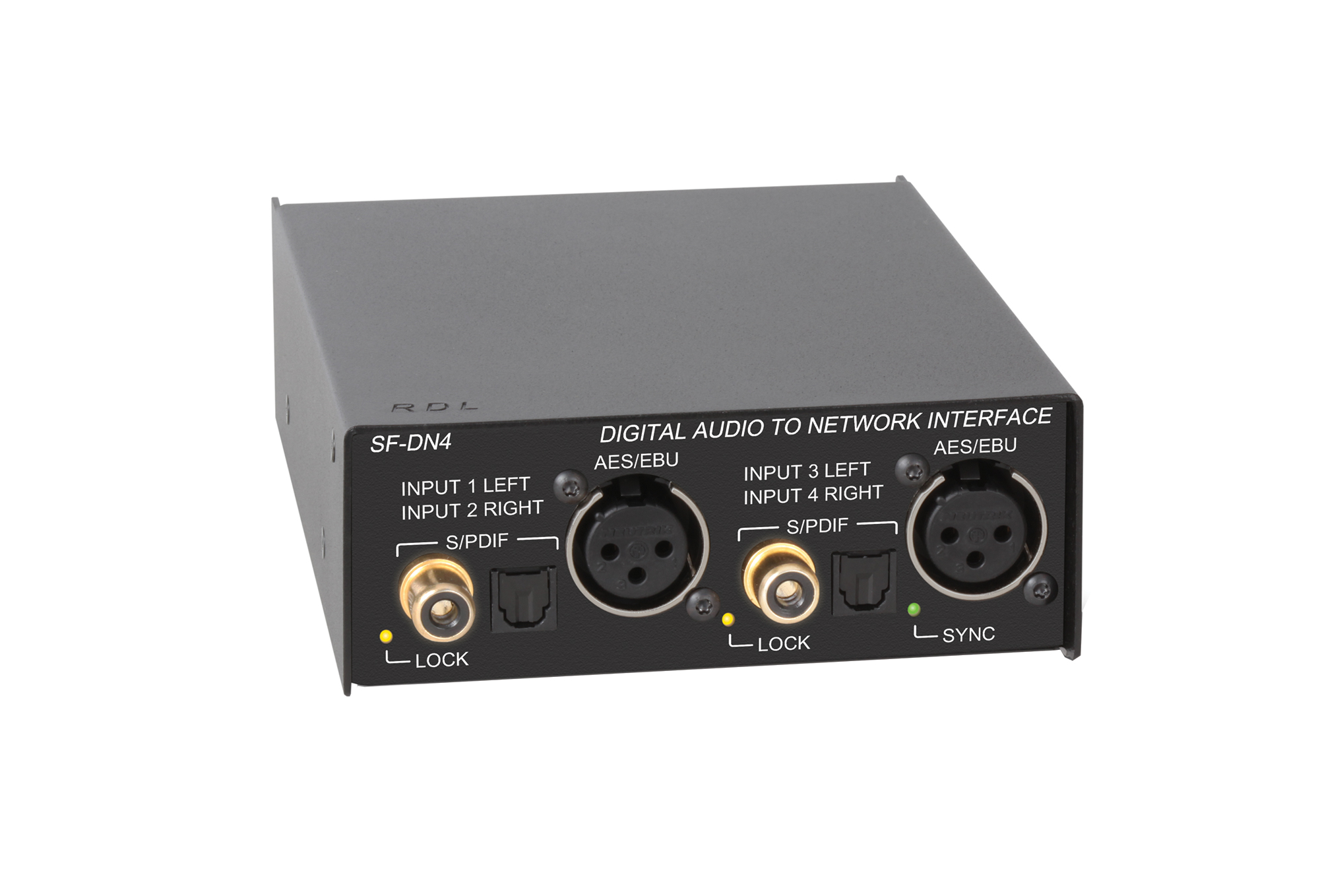 Rdl Sf Dn4 Digital Audio To Network Interface With Dante Rdl Sf Dn4 Digital Audio To Network Interface With Dante