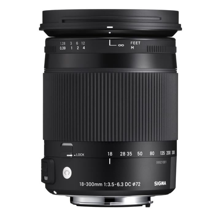 Sigma 18-300mm f/3.5-6.3 DC Macro OS HSM Contemporary Zoom Camera