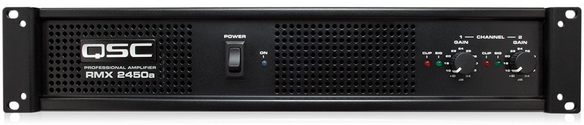 Photos - Amplifier QSC RMX 2450a 2-Channel Power , 750W per Channel at 4 Ohms RMX245 