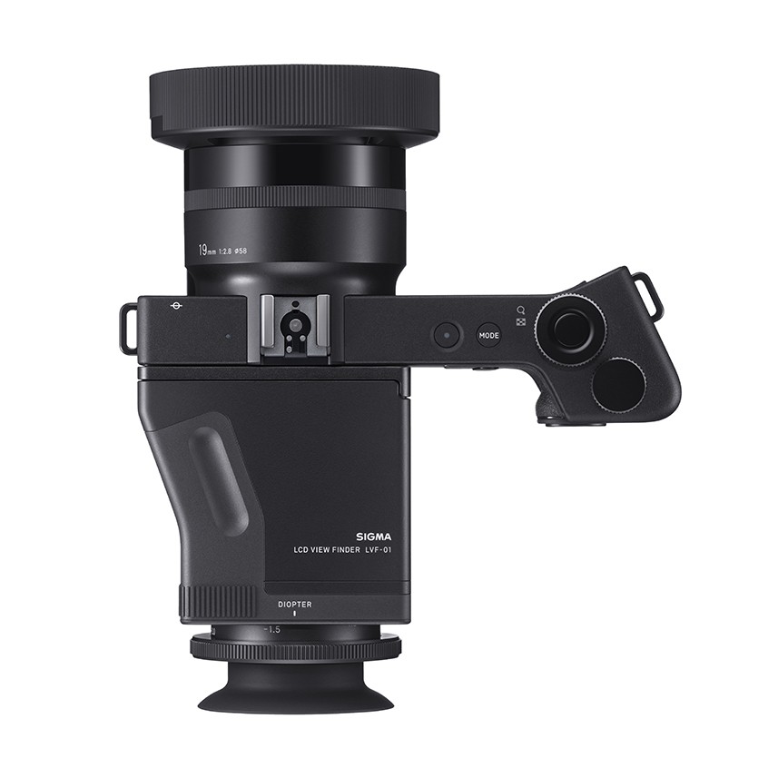 Sigma dp1 Quattro VF Kit 29MP Compact Digital Camera With 19mm F