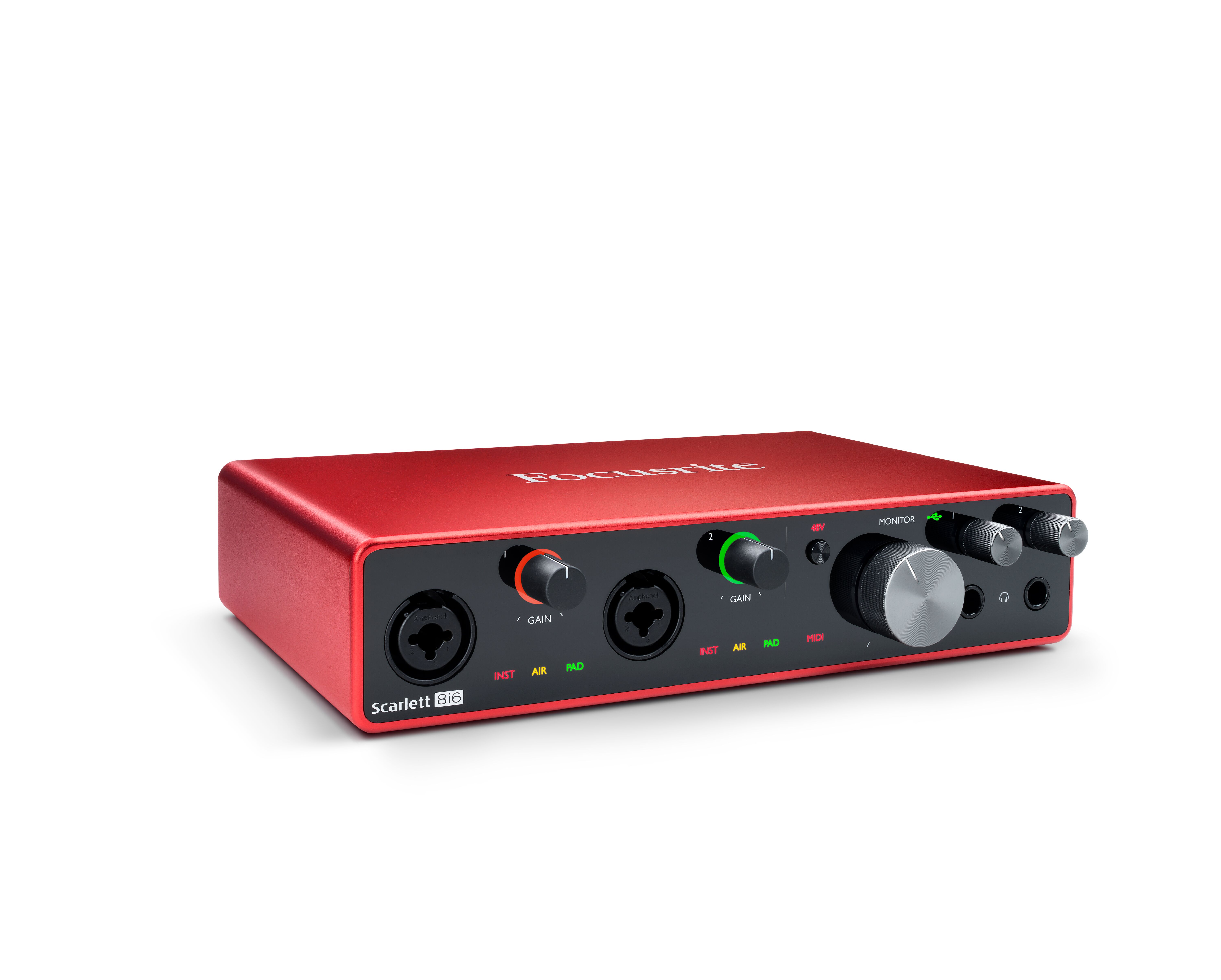 Focusrite Scarlett 8i6 3rd Gen USB Audio Interface, 3nd Generation | Systems