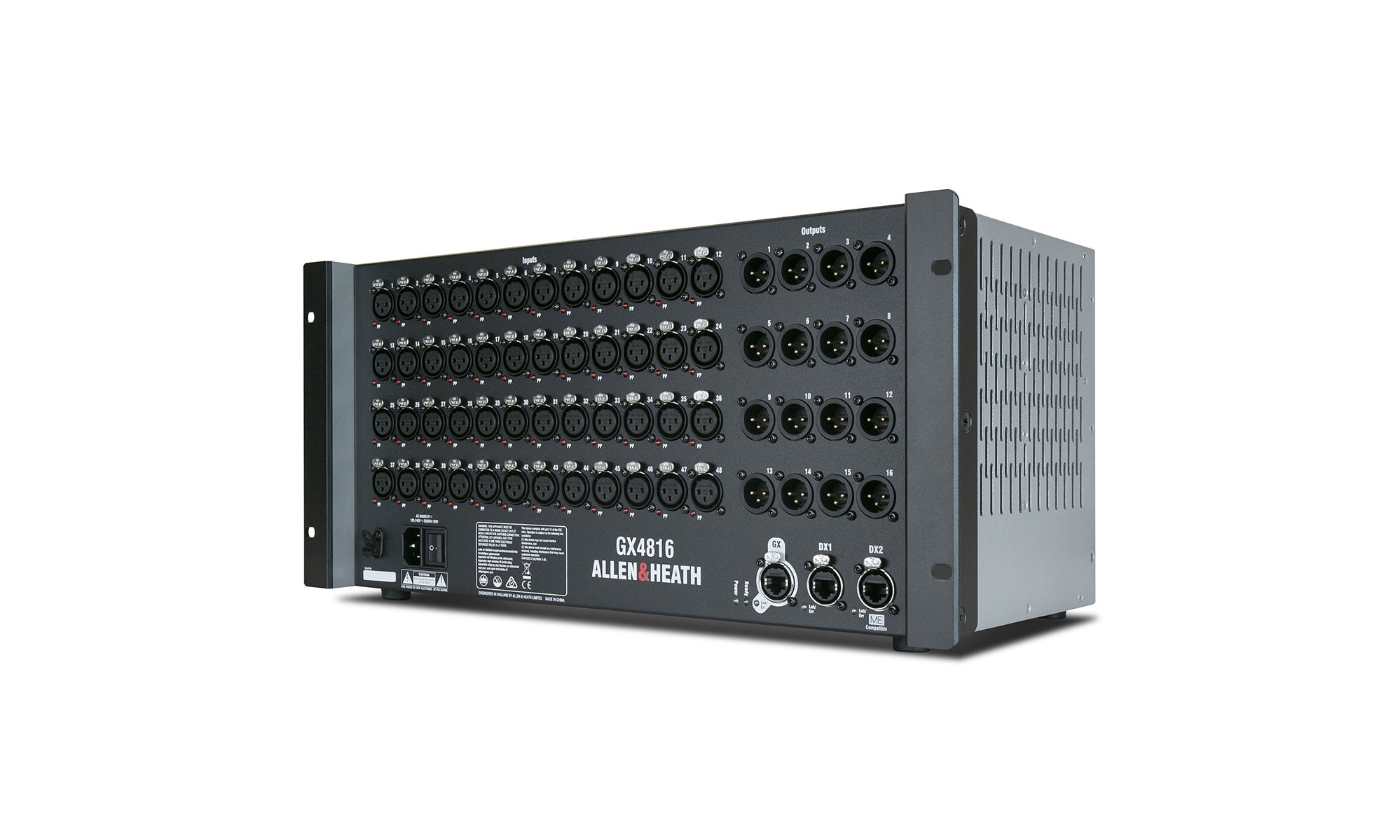 Allen & Heath GX4816 48 XLR Input 16 XLR Output Audio Expander with DX and ME Connectivity 