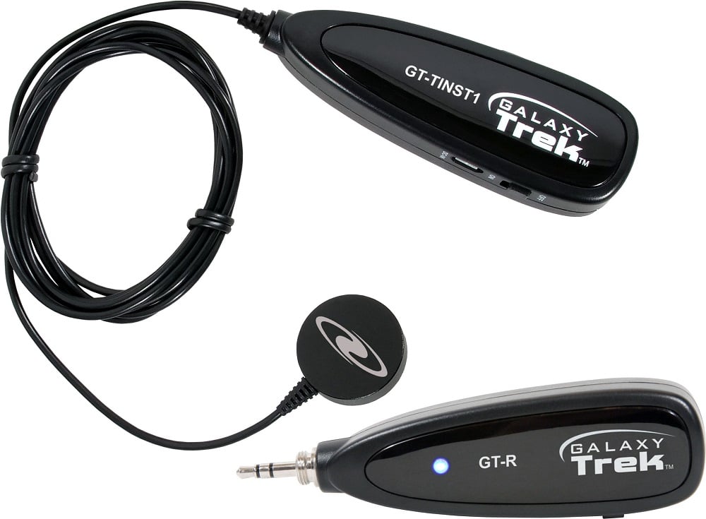 Photos - Microphone Galaxy Audio GT-INST-1X TREK Wireless  System w/ Contact Mic 