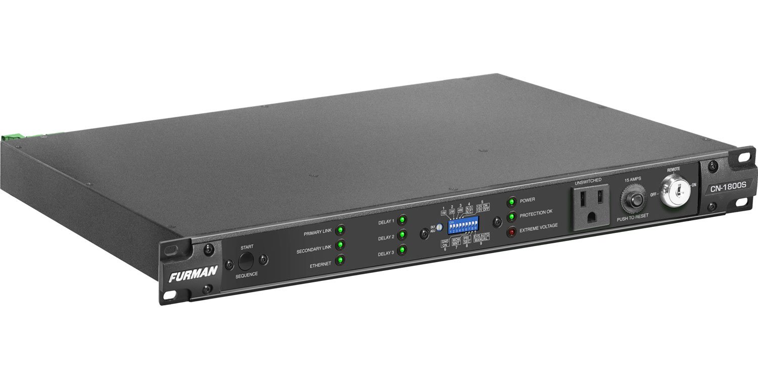 Furman CN-1800S 15A Smart Sequencing Power Conditioner Furman CN-1800S 15A Smart Sequencing Power Conditioner