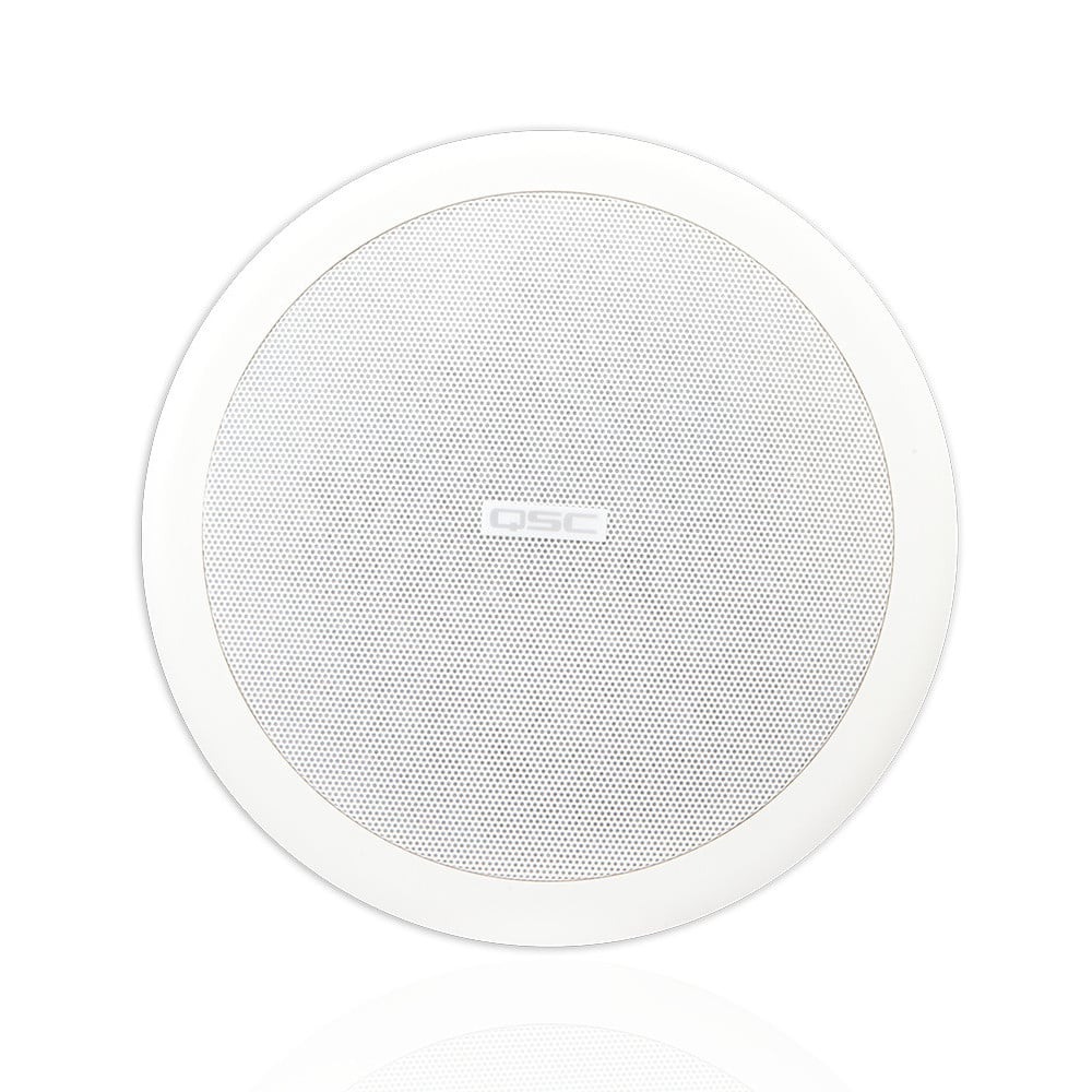 Qsc Ac C6t 6 5 2 Way Ceiling Speaker 70 100v With C Ring And