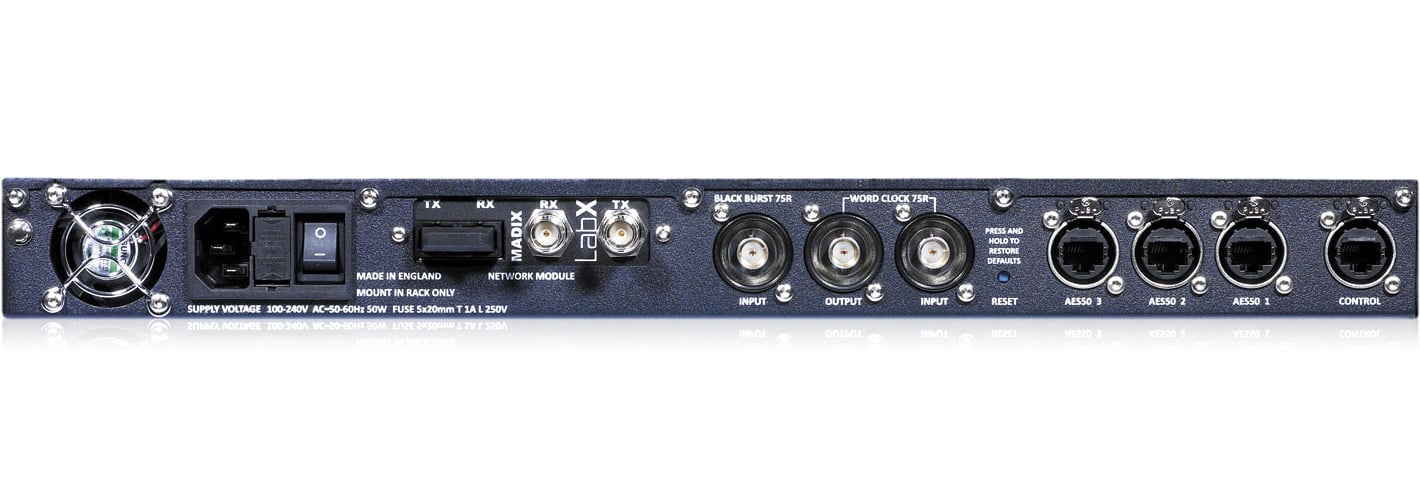 Klark Teknik Dn9650 Digital Audio Work Bridge Full Pass Systems