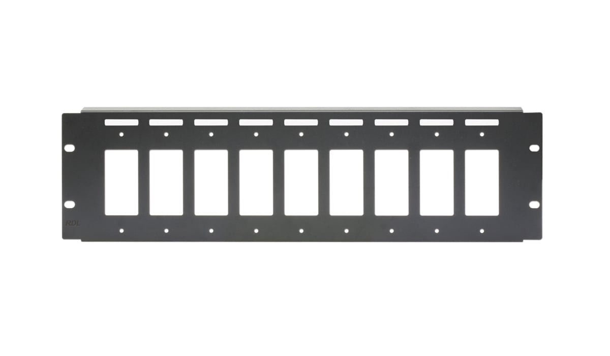 Rdl Rm D9 Rack Mount For 9 Decora Modules 3 Ru Full Compass Systems