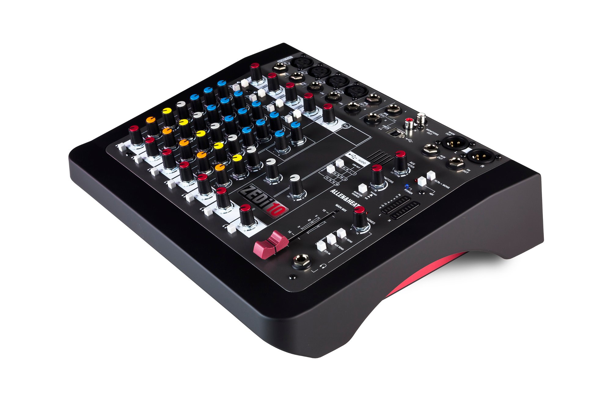 Allen & ZEDi-10 Analog USB Mixer With Instrument Inputs | Full Compass Systems