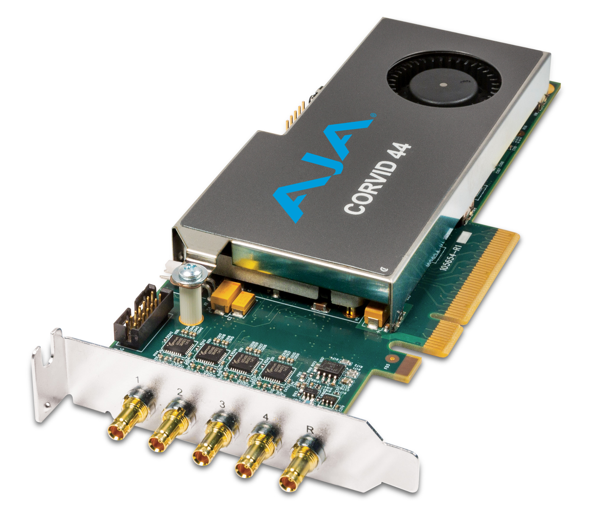 AJA IO Express Video and Audio Capture Interface w/ PCIe Card Adapter & Cord 