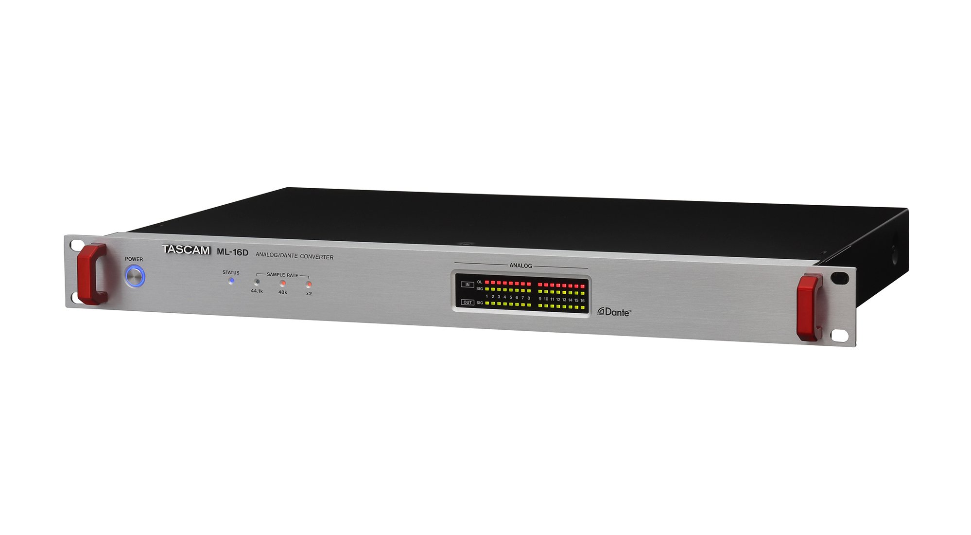 Photos - Audio Interface Tascam ML-16D 16-Channel Analog, Dante Converter 