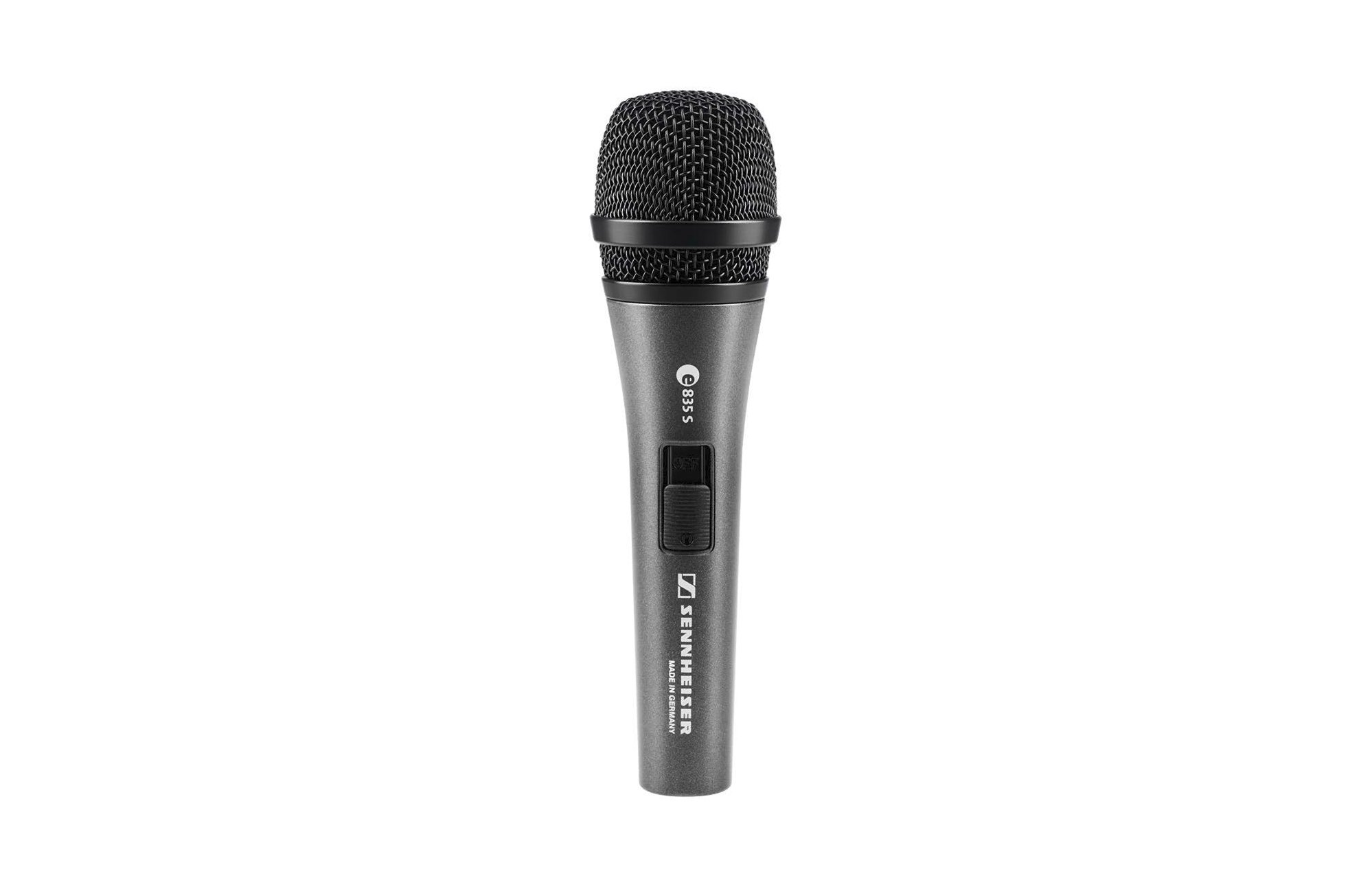 Sennheiser e835S Handheld Cardioid Dynamic Microphone with On/Off Switch