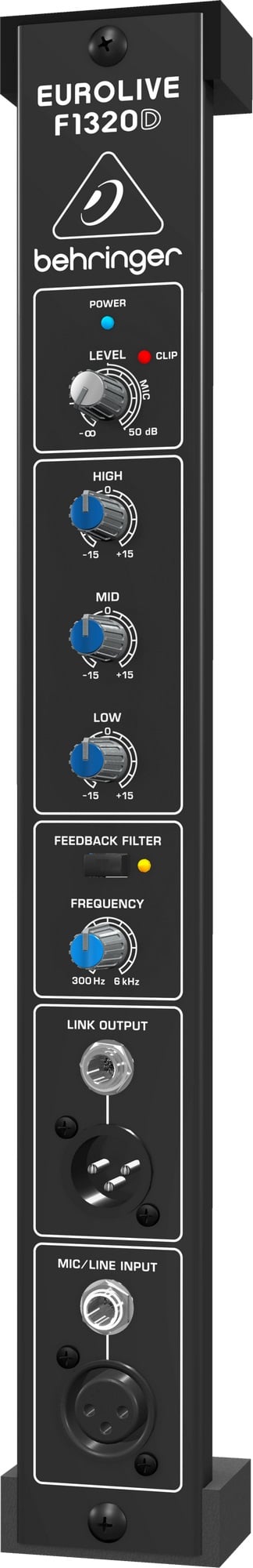 behringer f1320d powered floor monitor