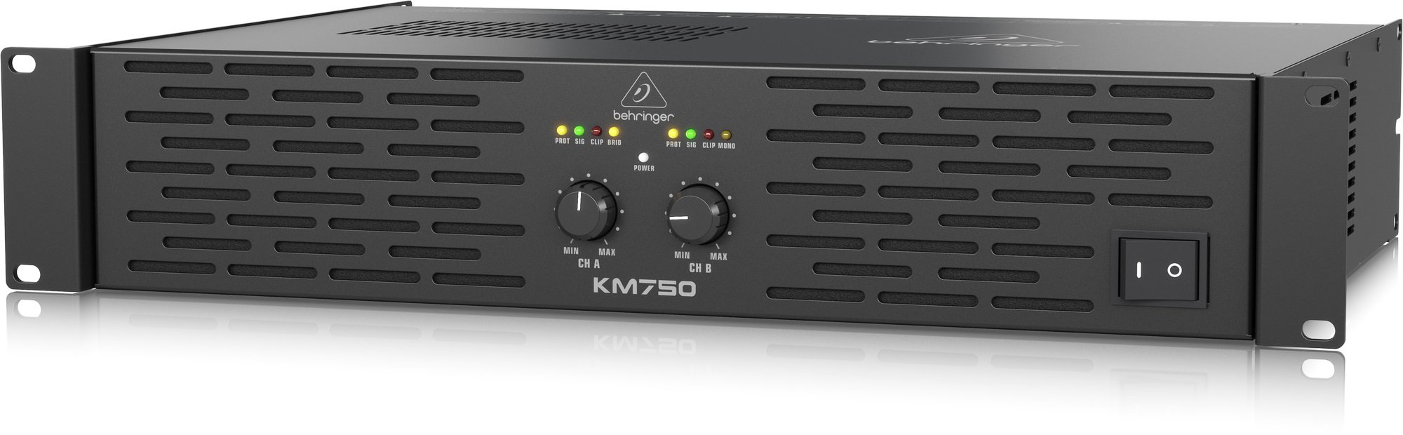 Behringer KM750 400W×2(4Ω) 200W×2(8Ω) Behringer KM750 Amplifier - BePro Music