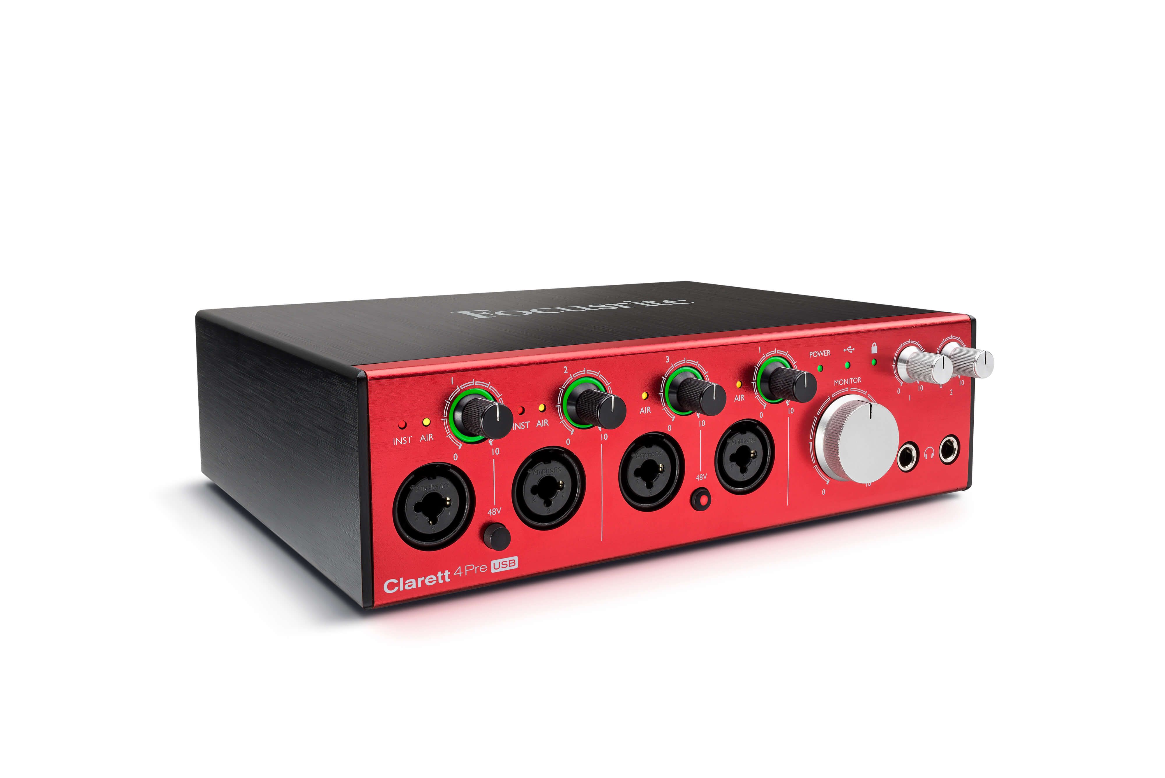 【極美品】Focusrite Clarett+ 4 Pre USB Clarett+ 4Pre - Refurbished | Focusrite