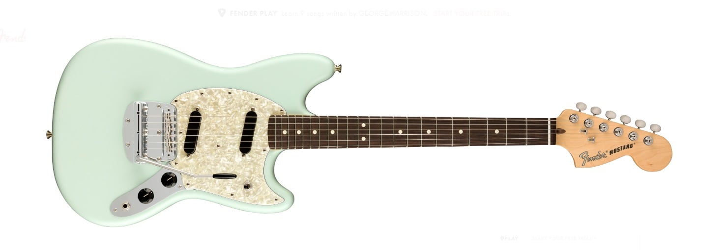 ギター Fender USA American Performer Mustang Fender American Performer Mustang Rosewood Fingerboard