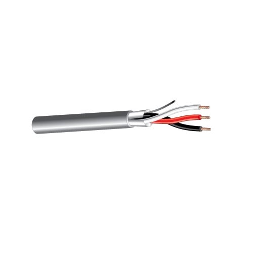 Audio and Control Cable 2 Conductor 18AWG Shielded CMR Rated