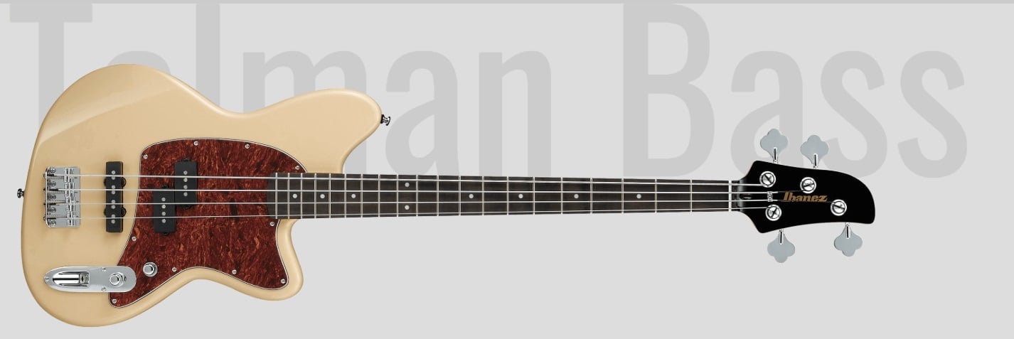 Ibanez TMB100IV Ivory Talman Bass Series Electric Bass for sale