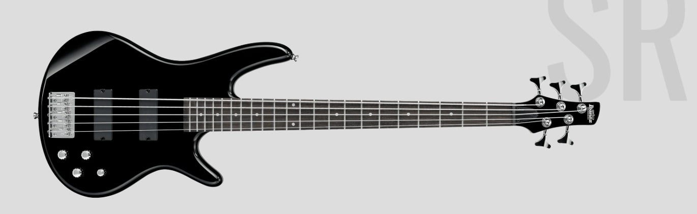 Ibanez GSR205BWK Weathered Black GIO Series 5-String Electric Bass for sale