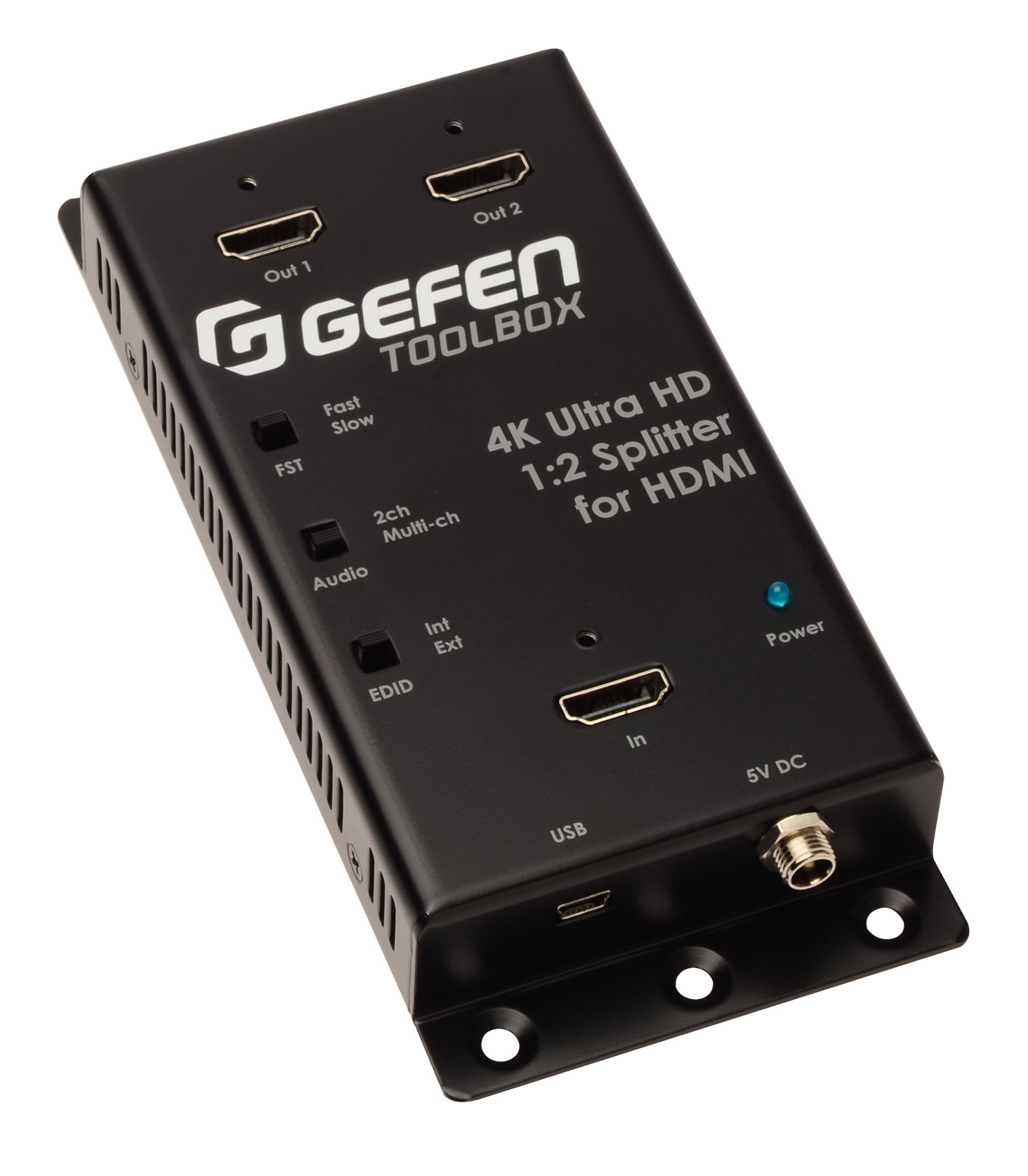 Photos - Other Sound & Hi-Fi Gefen GTB-HD4K2K-142C-BLK 4K Ultra HD 1:2 Splitter for HDMI 