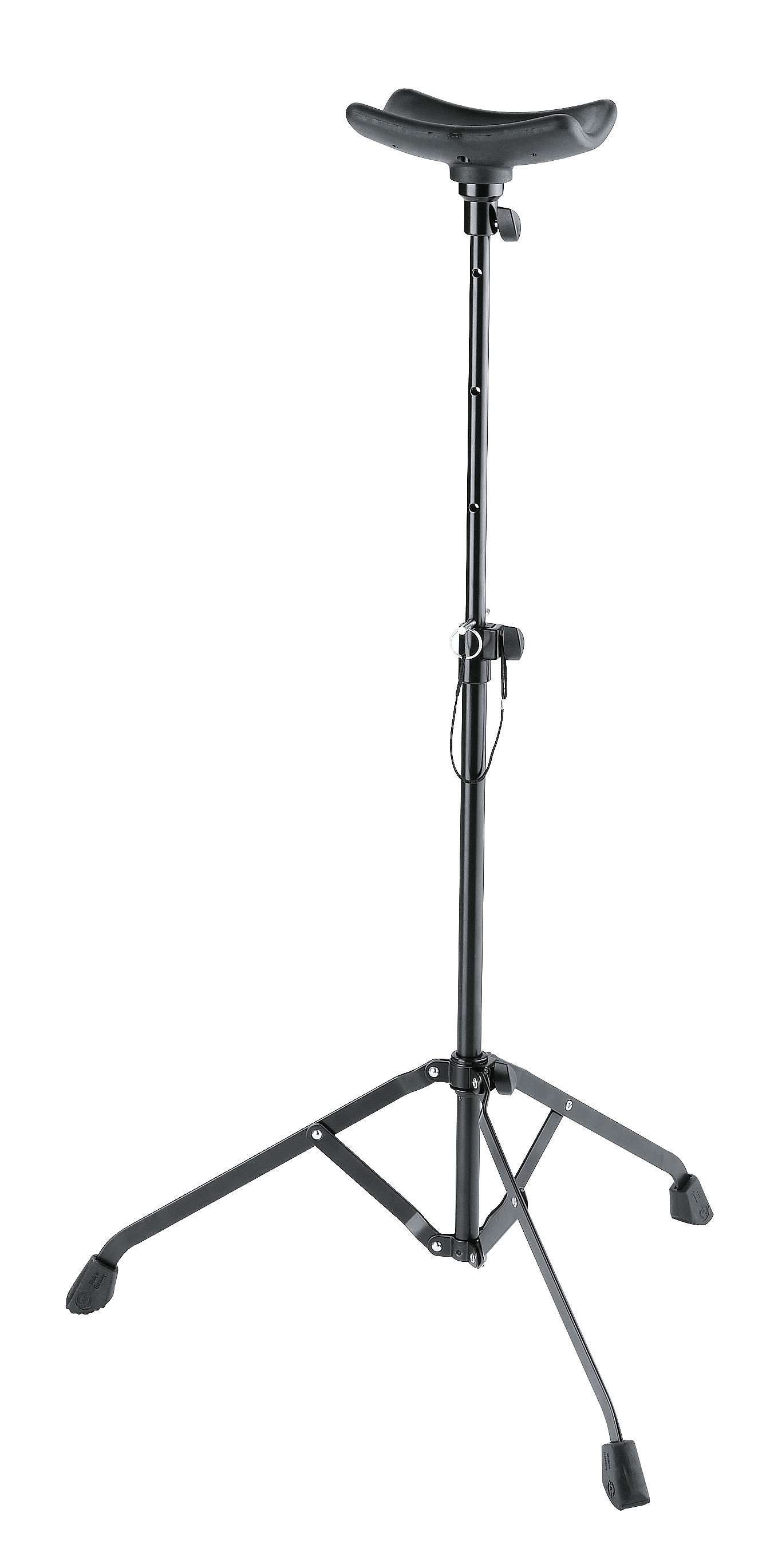 K&M 14951 Tall Tuba Performer Stand, Black | Full Compass K&M 14951 Tall Tuba Performer Stand, Black | Full Compass