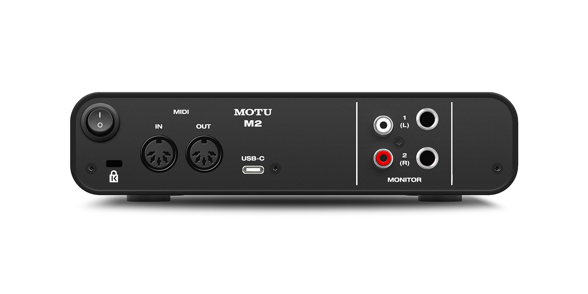 MOTU M2 USB-C Audio Interface, 2-in And 2-out