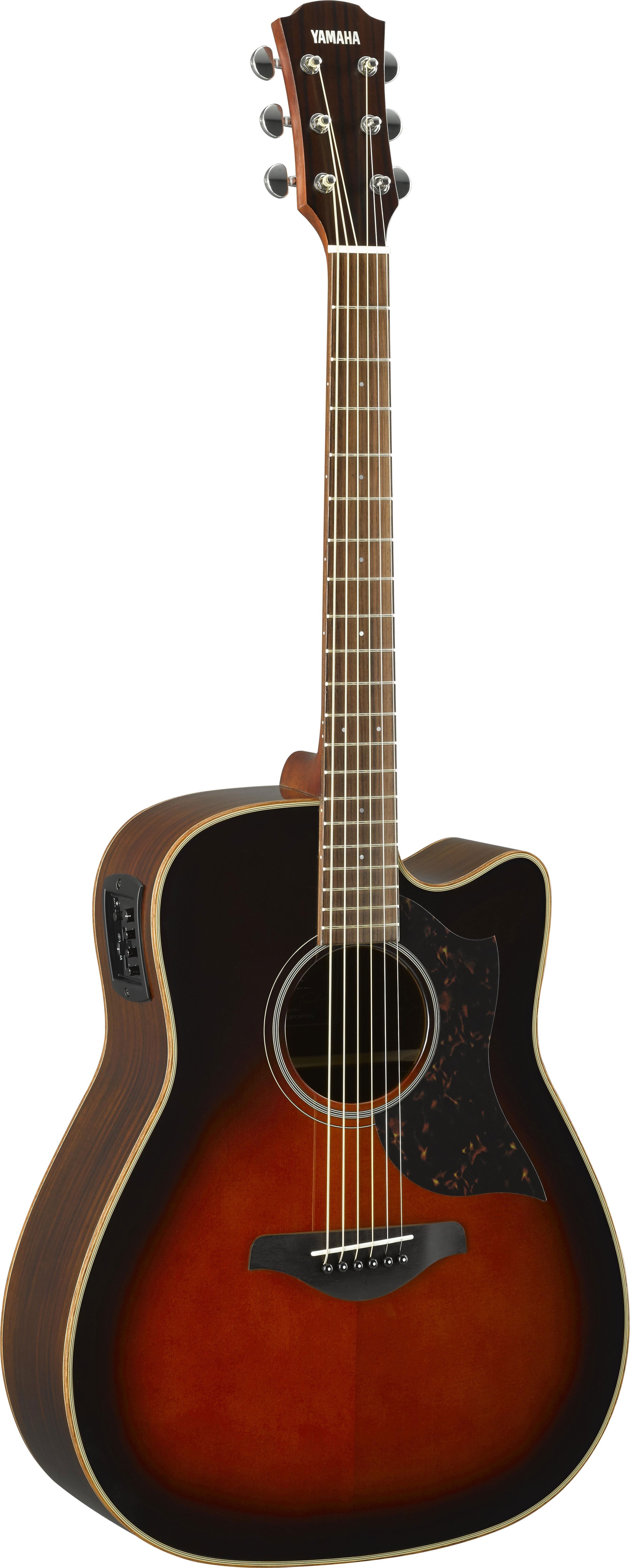 Yamaha A1R Dreadnought Cutaway - Sunburst Acoustic-Electric Guitar, Sitka Spruce Top, Rosewood Back and Sides for sale