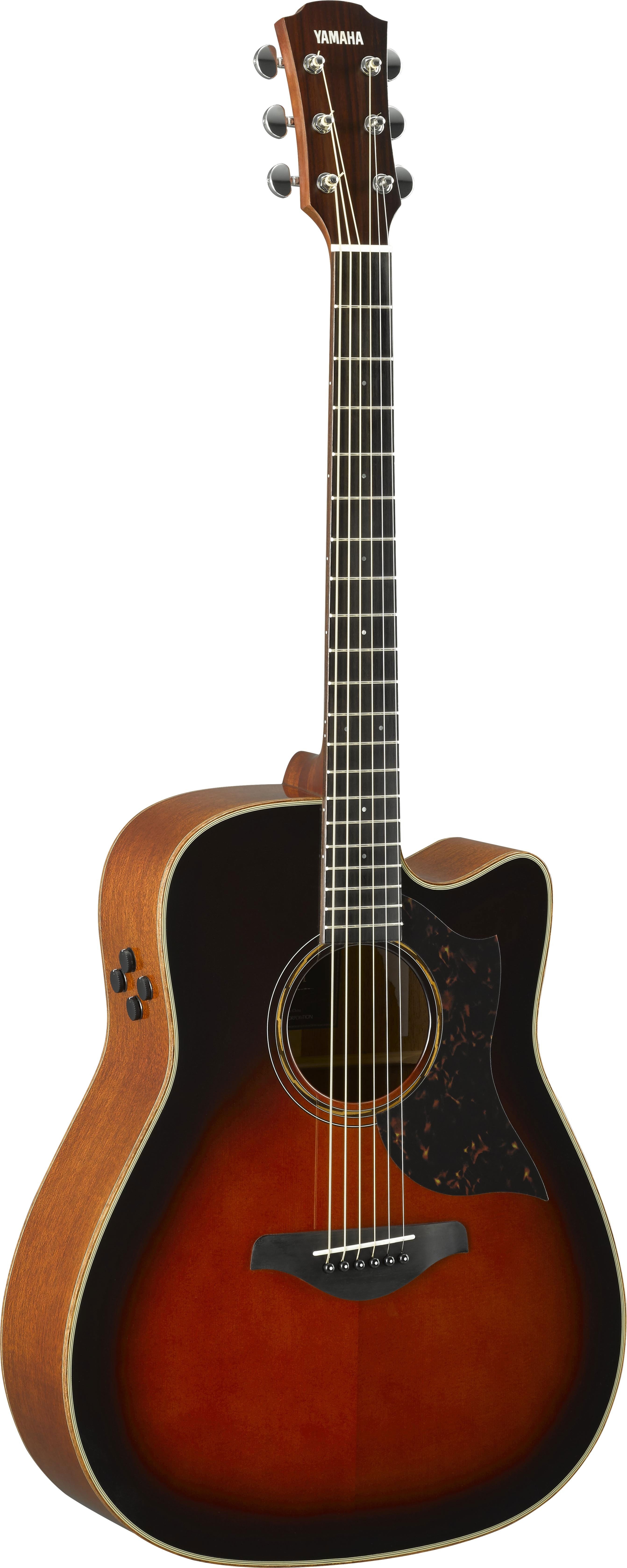 Yamaha A3M Dreadnought Cutaway - Sunburst Acoustic-Electric Guitar, Sitka Spruce Top, Solid Mahogany Back and Sides for sale