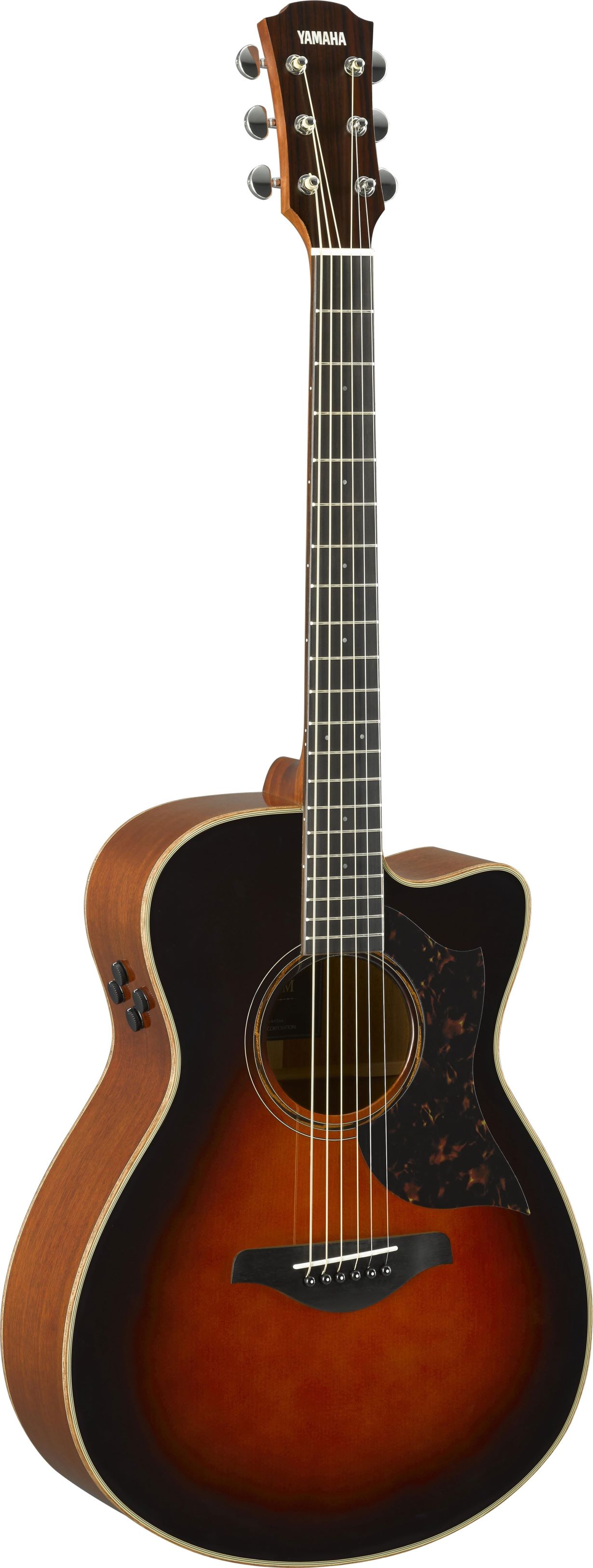Yamaha AC3M Concert Cutaway - Sunburst Acoustic-Electric Guitar, Sitka Spruce Top, Solid Mahogany Back and Sides for sale