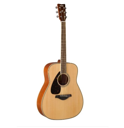 Yamaha FG820 Dreadnought - Left-Handed Acoustic Guitar, Solid Spruce Top and Mahogany Back and Sides for sale