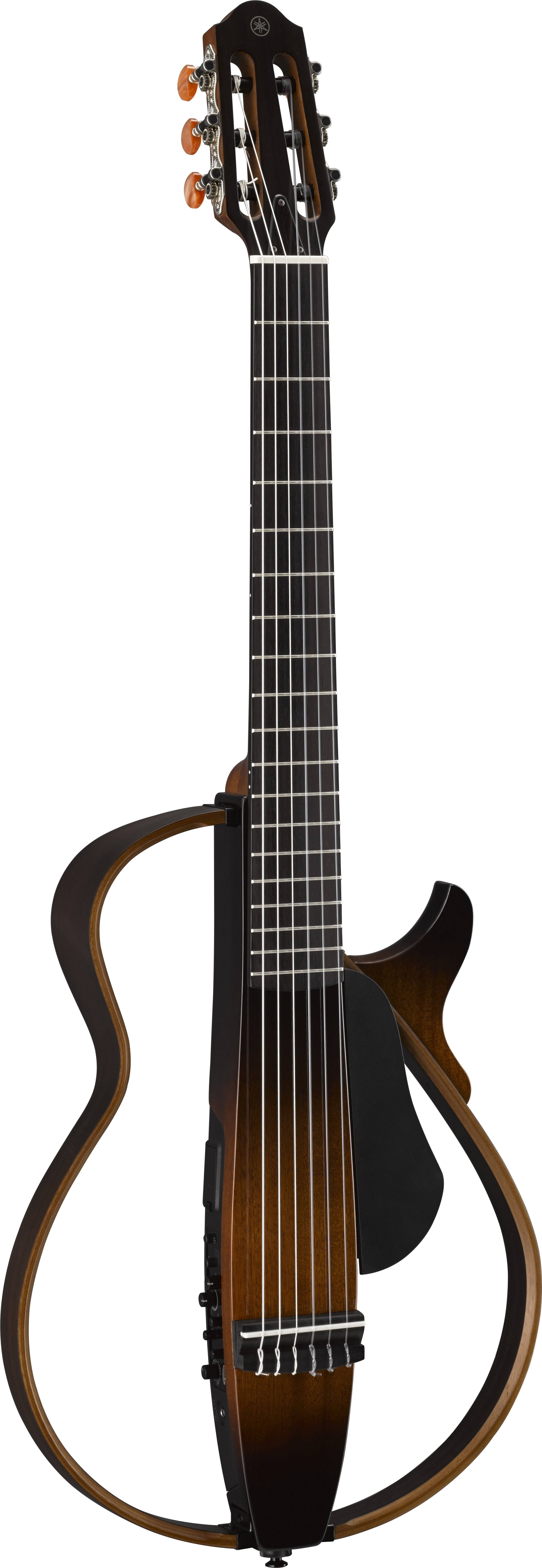 Yamaha SLG200N Silent Guitar - Sunburst Silent Nylon-String Classical Guitar, Mahogany Body and Neck for sale