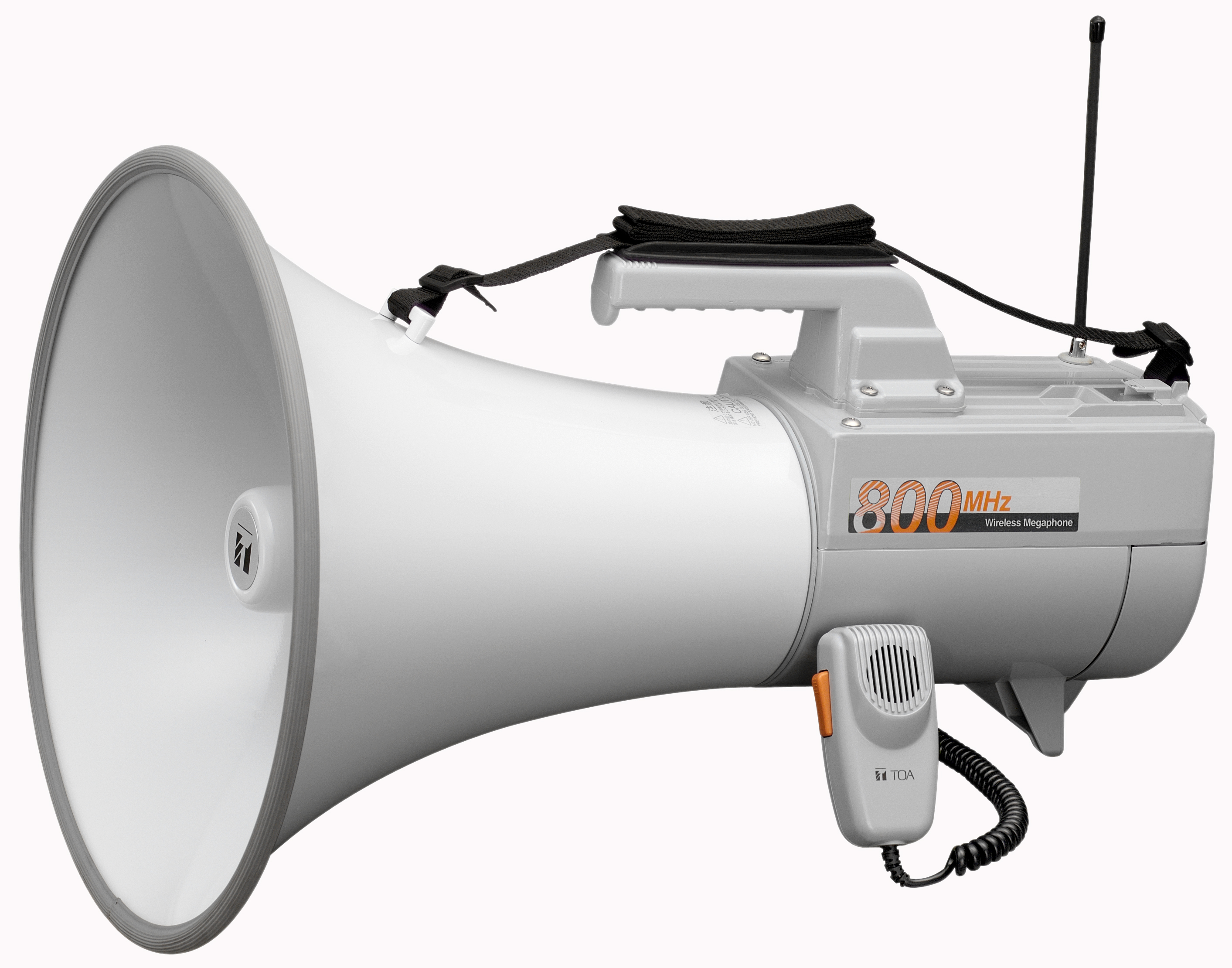 TOA ER-1206 - Mégaphone (porte-voix) 10W, tropicalisé IPx5, gris
