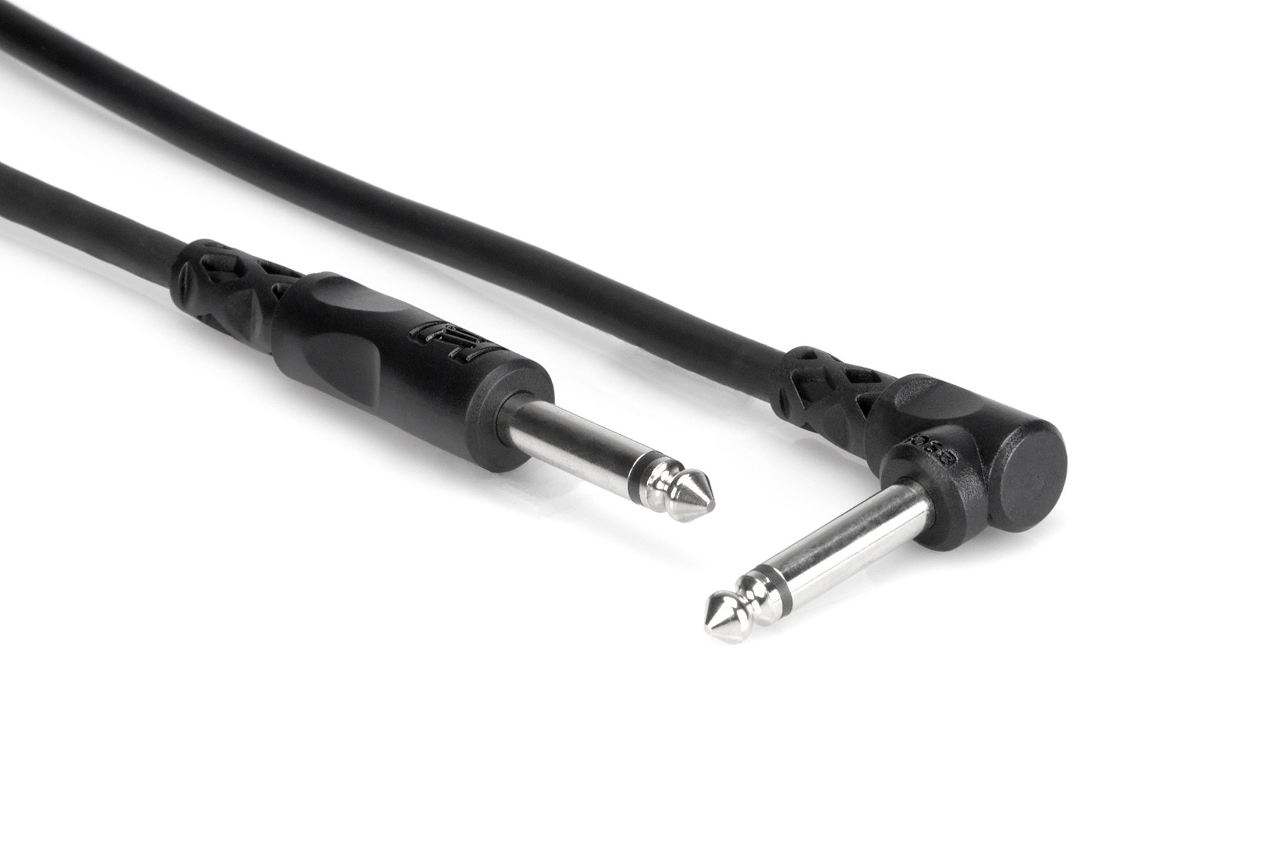 Photos - Cable (video, audio, USB) Hosa CPP-105R 5' 1/4 TS to Right-Angle 1/4 TS Audio Cable CPP105R 