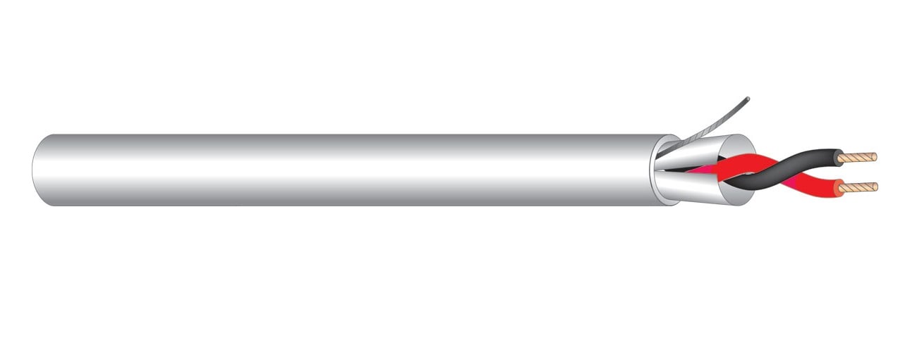 West Penn 291 0500 500' 22AWG 2-Conductor Stranded Shielded West Penn 291 0500 500' 22AWG 2-Conductor Stranded Shielded