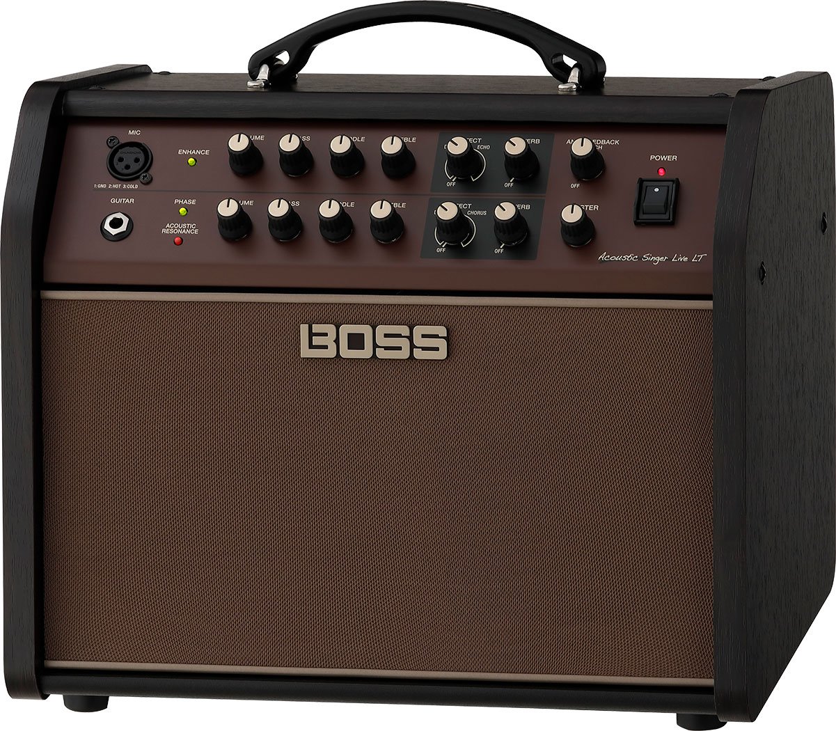  [Exclusive Amp Cover/BAC-ACSLV Set] BOSS - Acoustic Singer Live  LT ACS-LIVELT Acoustic Guitar Amplifier : Musical Instruments