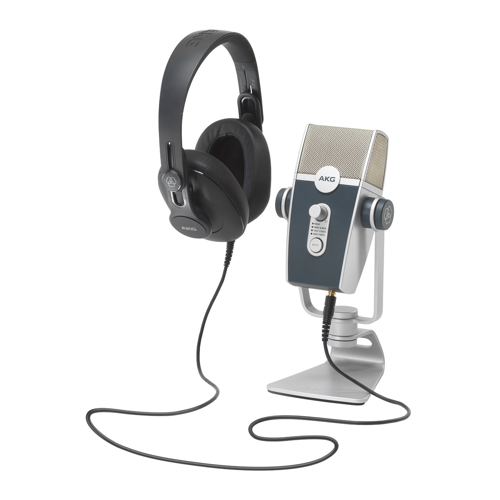 AKG Podcaster Essentials Podcast Toolkit with Lyra USB Mic and