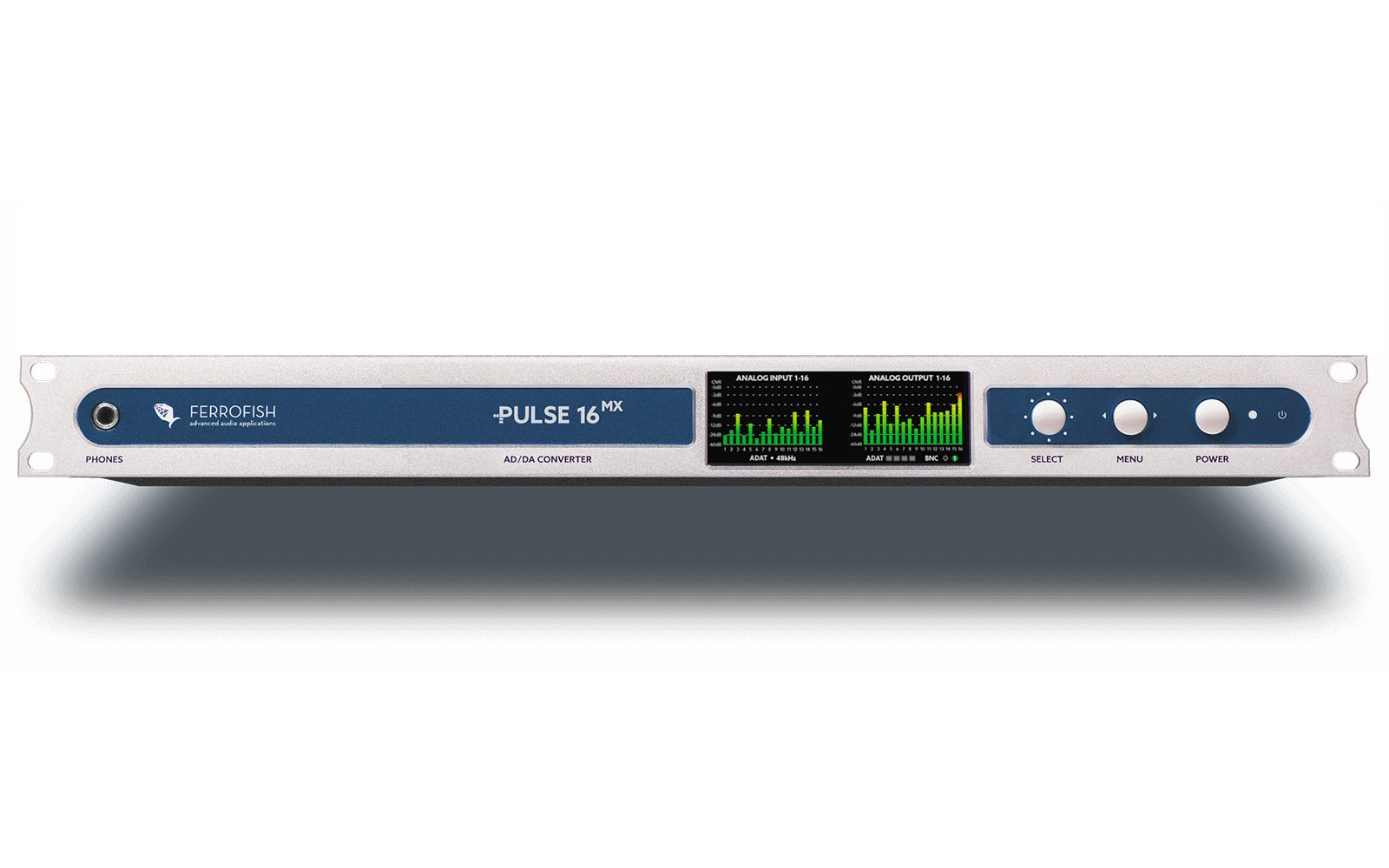 Ferrofish PULSE-16-MX 16x16 AD/DA Converter With ADAT And MADI Ferrofish PULSE-16-MX 16x16 AD/DA Converter With ADAT And MADI