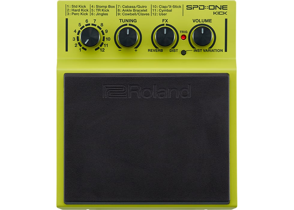 Roland SPD-One Drum Pad - Kick Sample-Based Electronic Kick