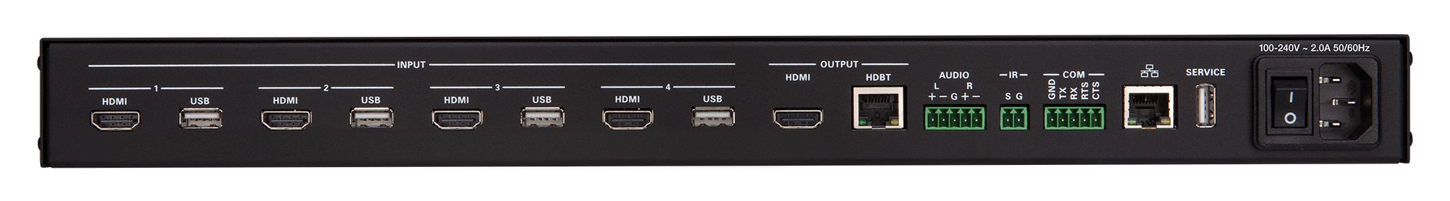Crestron HD-WP-4K-401-C 4K Multi-Window Video Processor ...